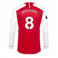 Camiseta Arsenal Martin Odegaard #8 Primera Equipación 2023-24 manga larga